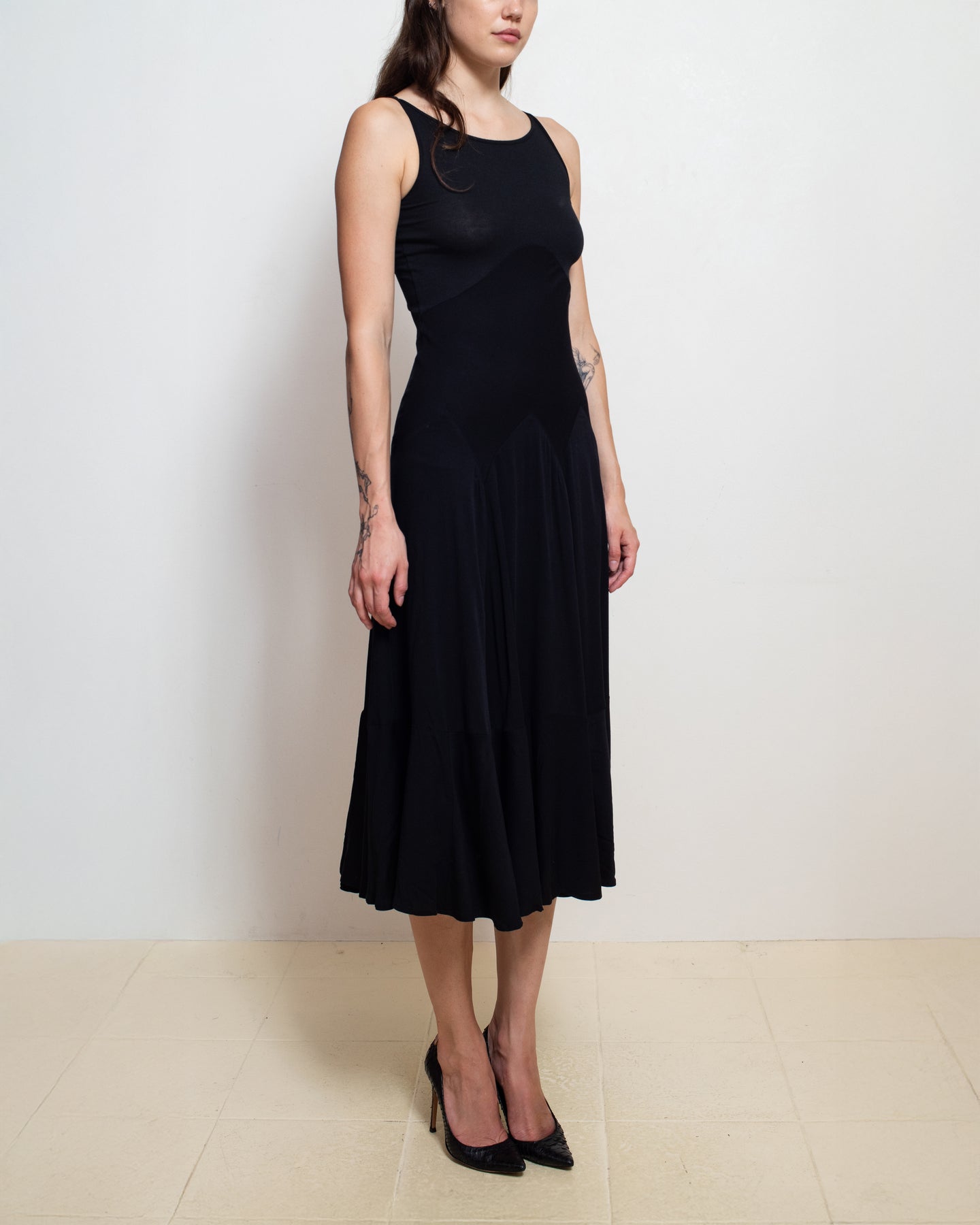 Dammit Janet Dress in Black